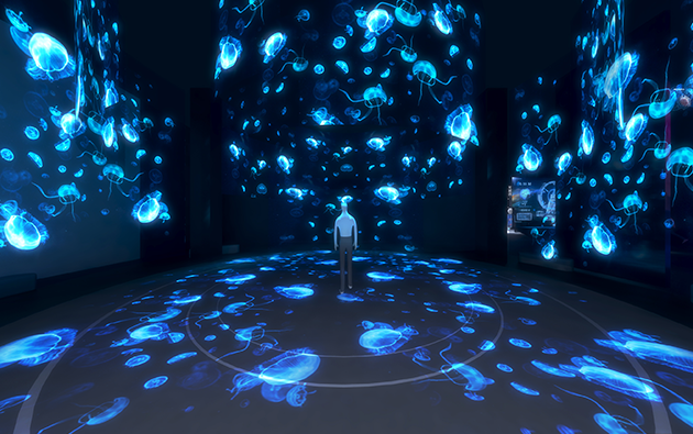 源品生物“生命之元”醫(yī)療展廳